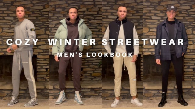 'COZY Streetwear Winter Outfit Ideas | Men\'s Fashion Lookbook 2020/2021'