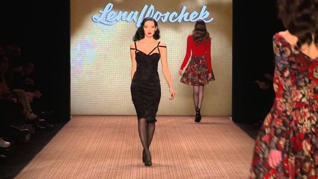 'Lena Hoschek 2014 Autumn Winter Show | Berlin Fashion Week 2014 | C FASHION'