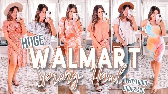 'Huge Spring Walmart Try On Haul | Everything Under $20 | Spring 2021'