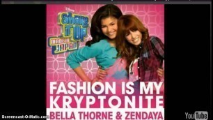 'fashion is my kryptonite (lyrics on screen)'