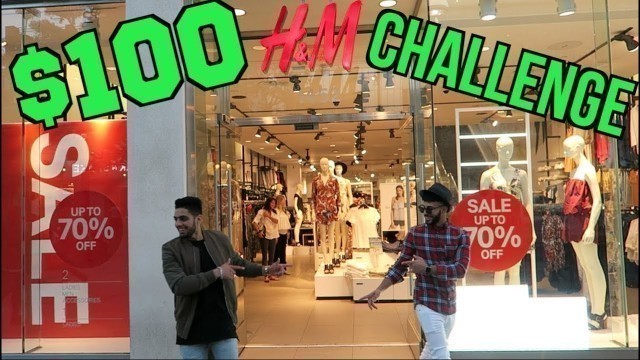 'Wajeeh West | $100 H&M CHALLENGE WITH ADAM SALEH'