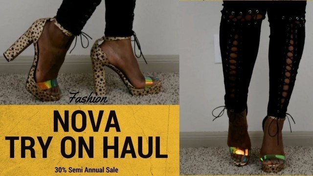 'Fashion Nova Try On Haul | 30% Off Sale'