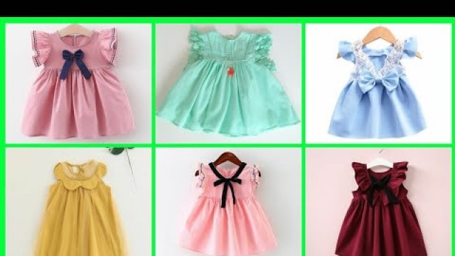 'Dazzling Baby Girl Plain Summer Cotton/Lawn Dresses Designs || Little Girl Fashion #Shorts'