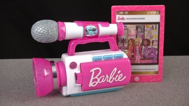 'Barbie Fab Fashion Vlogger from Just Play'