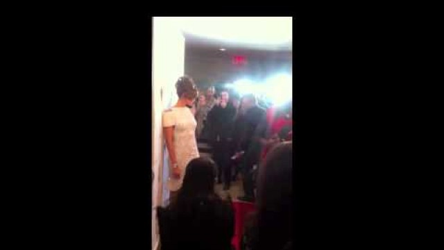 'Marc Bouwer 3D Fashion Show: Selita Ebanks rockin the Red Carpet Runway'