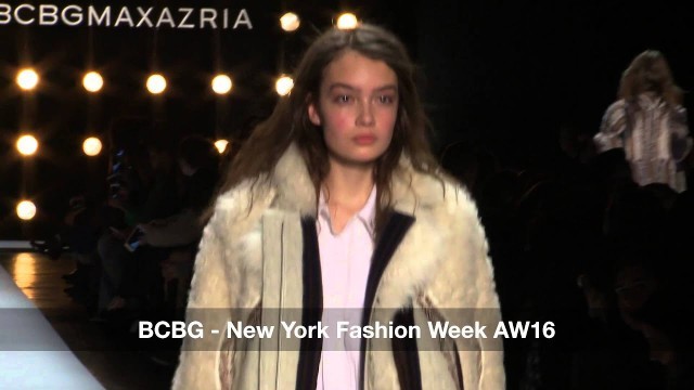 'BCBG Autumn Winter 2016 | New York Fashion Week | C Fashion'