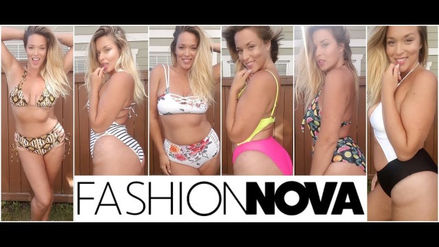 'SUMMER SWIMWEAR! Fashion Nova *Try on Haul*'