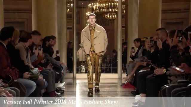 'Versace Fall/Winter 2018 Men\'s Fashion Show'