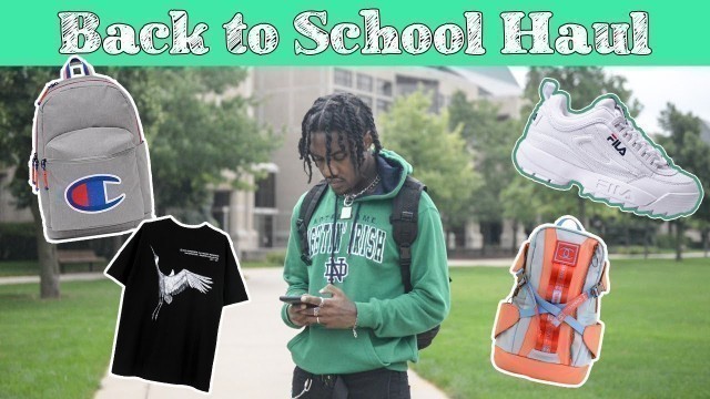 'Huge Men\'s Back to School Clothing Haul (2018)| Affordable Streetwear Essentials'