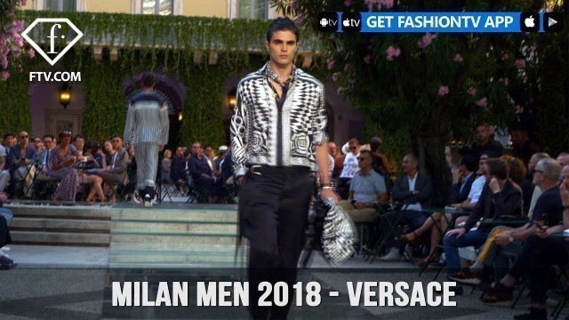 'Milan Men Spring/Summer 2018 - Versace | FashionTV'