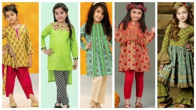 'top stylish and trendy little girl dress| baby girl frock kurtis | kids wear'