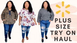 'WALMART PLUS SIZE TRY ON HAUL 2020 | PLUS SIZE FALL CLOTHING HAUL 2020'