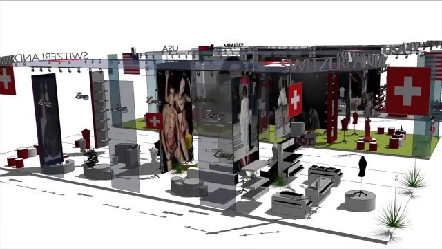 'WORLD FASHION WEEK®  - COUNTRY PAVILION 3D Visuals'