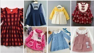 'Winter collection Little baby girl dresses || winter baby frocks designs ideas ||Zainab bukhari'