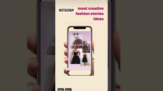 'Instagram: Creative fashion stories ideas'