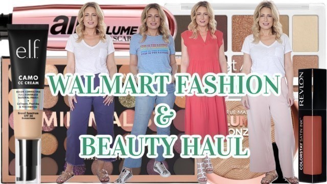 'Spring  Fashion & Beauty Walmart Haul | MsGoldgirl'