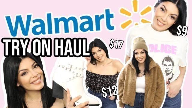 'HUGE WALMART TRY ON CLOTHING HAUL 2021'