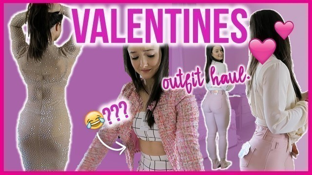 'VALENTINES OUTFIT INSPO | FASHION NOVA | try on and review!'