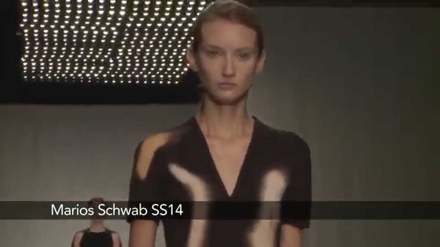 'Mario Schwab 2014 Spring Summer | London Fashion Week 2013 | C FASHION'