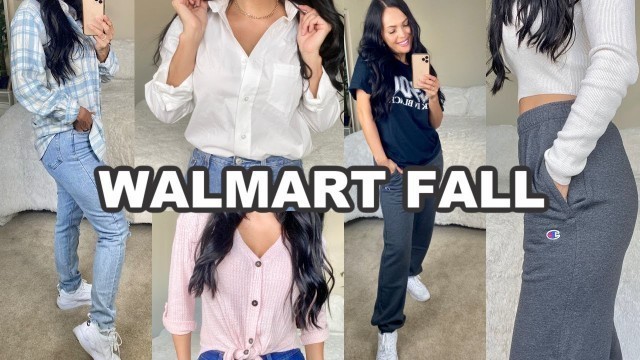 'HUGE WALMART HAUL FALL CLOTHING | AFFORDABLE FASHION | WALMART TRY ON HAUL'