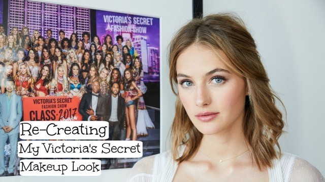 'Real Victoria\'s Secret Makeup Routine | Full Model Tutorial | Sanne Vloet'