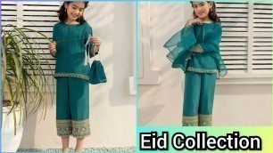 'Eid Wear little girls Dress Design Ideas// mother\'s special ideas for Her Babes'