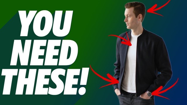 '10 MUST HAVES ALL Guys Should Have In His Closet | Men\'s Fashion Essentials | Ashley Weston'