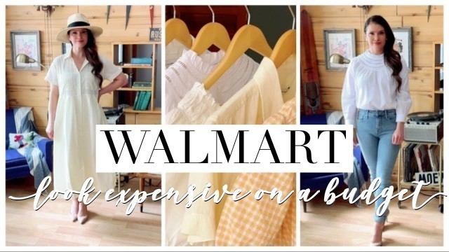 'WALMART Haul: Free Assembly ORGANIC COTTON CLOTHING under $36 || How to LOOK EXPENSIVE on a BUDGET'