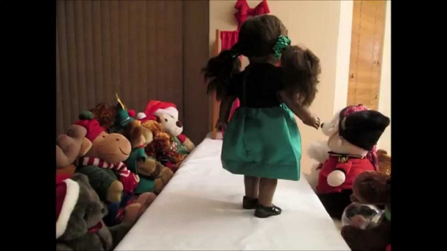 'American Girl Doll Christmas fashion show'