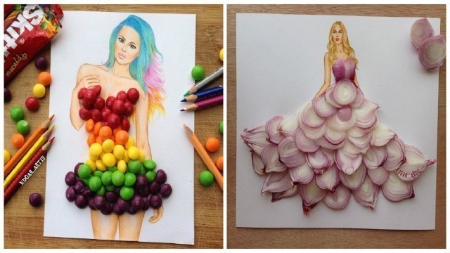 'Fashion Designer Creates gorgeous Dresses From Everyday Objects'