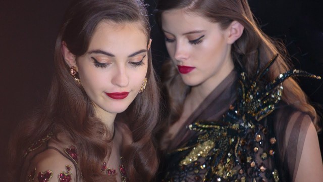 'ELIE SAAB Haute Couture Autumn Winter 2016-17 Studio Video | #ImpressionsOfNY'