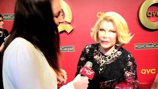 'Joan Rivers #FashionPolice QVC\'s Red Carpet Style Party #QVCRedCarpet @Joan_Rivers'