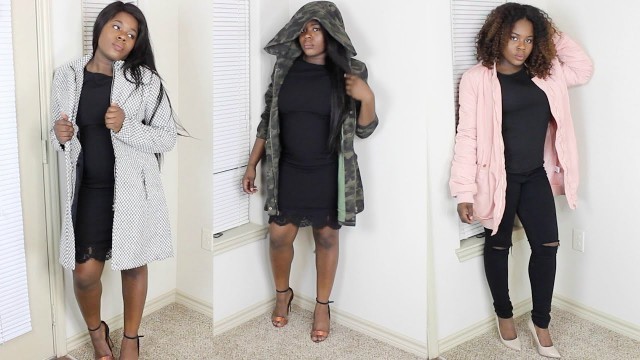 'Winter Coat Collection Tryon Haul 2016 ft Fashionnova, H&M || BeautifulEntity'