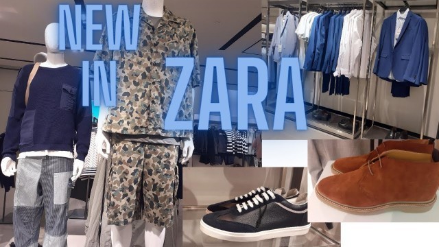 'ZARA NEW MENS FASHION SUMMER AUGUST 2020 ARMY COLLECTIONS'