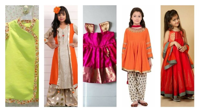 'beautiful and Stylish little girl fancy dresses'