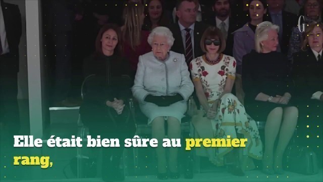 'Quand la reine Elizabeth II rejoint Anna Wintour à la Fashion Week'