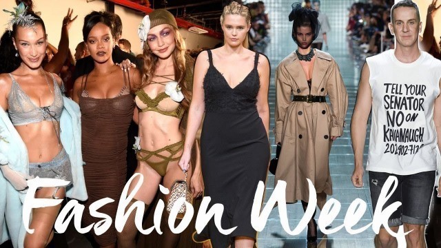 'CE QU\'IL NE FALLAIT PAS RATER de la FASHION WEEK de NEW-YORK p/e 2019'