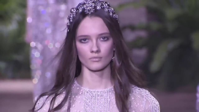 'ELIE SAAB Haute Couture Spring Summer 2016 Fashion Show （2021 New SoundTrack--- Beethoven Moonlight)'