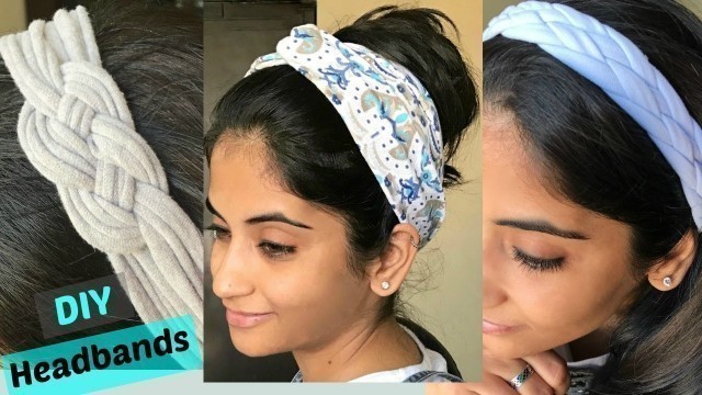 'DIY: 3 ways to make stylish headbands from old T-shirts'