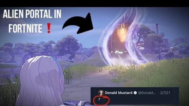 'Alien portal appears in fortnite! (SEASON 5) Showcase'