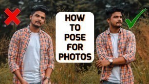 'Top 5 Best Photoshoot POSES For Men | mens fashion in TELUGU | The Fashion Verge'