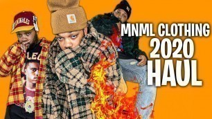 'HUGE MNML.LA STREETWEAR TRY-ON HAUL | MEN\'S FASHION | AFFORDABLE PRICES'