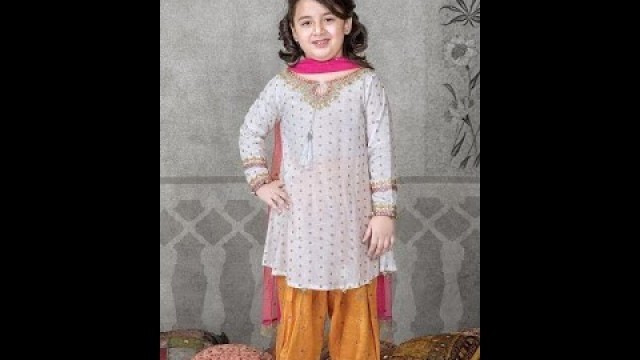 'Little Girl Dress Design Ideas/Eid Dresses/SHORTS'