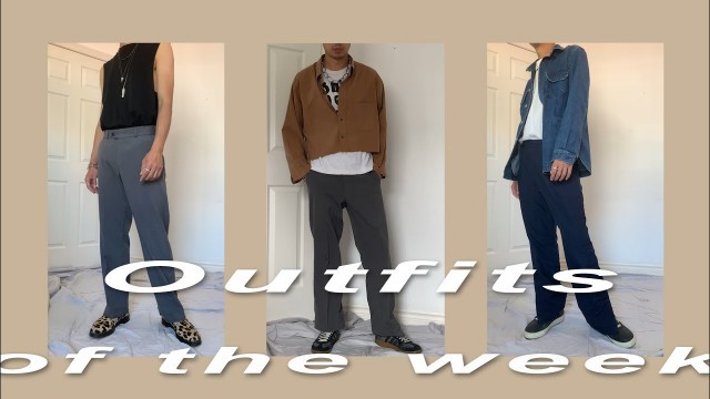 'Outfits Of The Week Men\'s Fashion Lookbook 2021| Men\'s Outfit Ideas 2021'