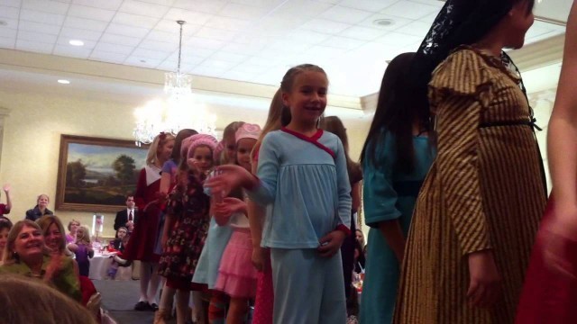 'Emily finale at American Girl Doll Fashion show'