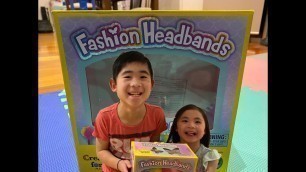 'My Ella Bella - Unboxing and playing Fashion Headbands'