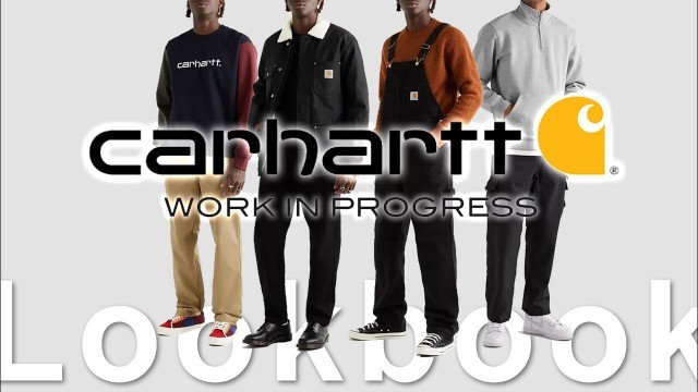 '[Men\'s Fall/Winter Outfits Haul] CARHARTT WIP Lookbook |Men\'s Fashion and Streetwear Trend 2021'