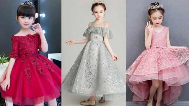 'New party wear frock designs for baby girls //little girl beautiful dress design/party wear dresses'