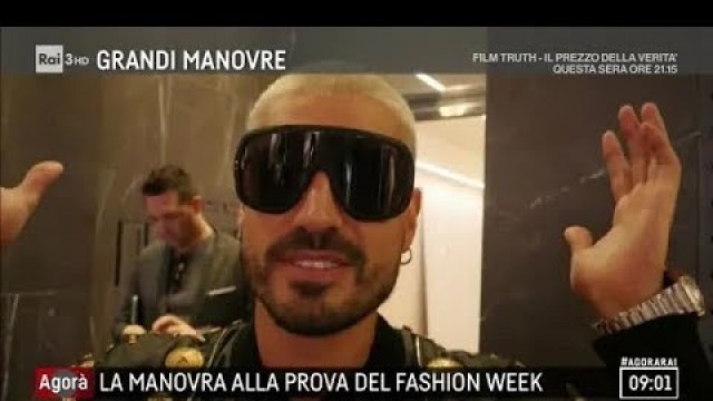 'La manovra alla prova del fashion week - Agorà 20/09/2018'