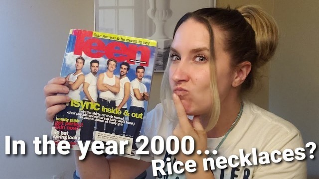 'Teen Magazine ft. NSYNC - April 2000 - Fashion - Makeup - Hair Trends'